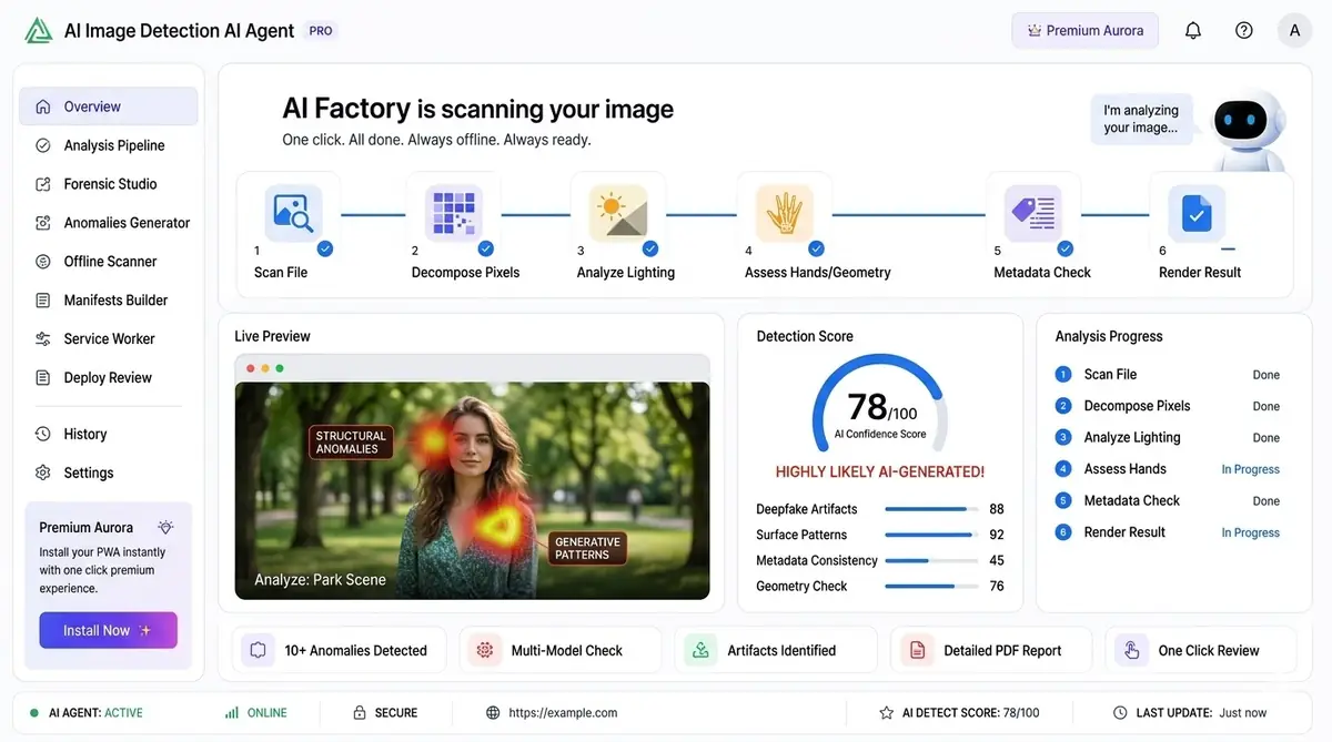 AI chatbot generator dashboard — example of the AI chatbot generator dashboard software